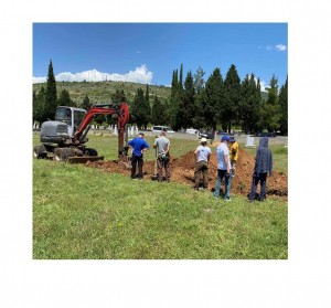 EXHUMATION COMPLETED IN THE AREA OF MOSTAR