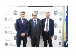 CHIEF PROSECUTOR OF THE PROSECUTOR’S OFFICE OF BIH, MILANKO KAJGANIĆ, MET WITH THE HIGH REPRESENTATIVE IN BIH, H.E. CHRISTIAN SCHMIDT