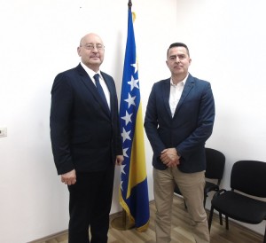 CHIEF PROSECUTOR MET WITH DIRECTOR OF BIH BORDER POLICE