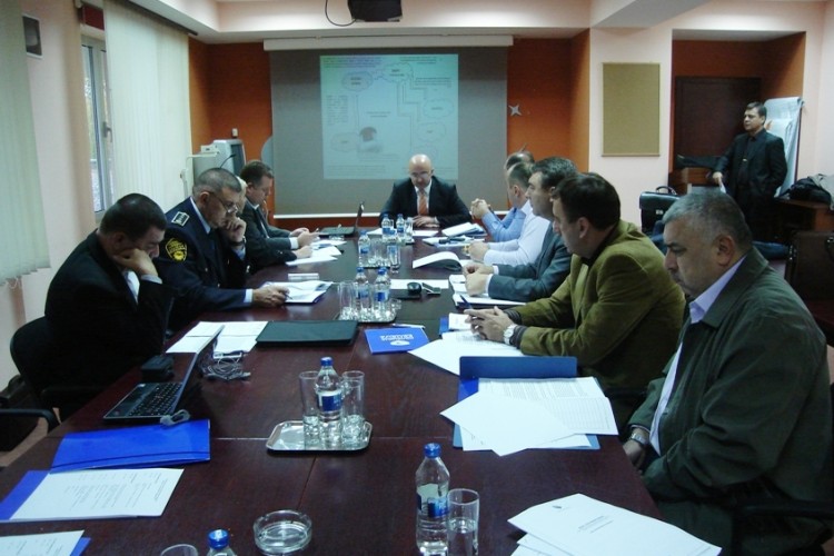 A COORDINATING MEETING OF THE BIH LAW ENFORCEMENT AGENCY DIRECTORS, THE CHIEF PROSECUTOR AND THE SECRETARY OF THE MINISTRY OF SECURITY OF BIH WAS HELD IN BRČKO