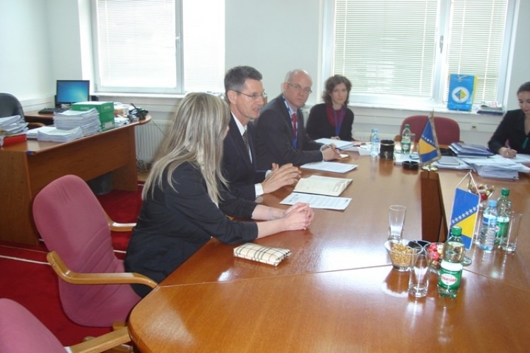 CHIEF PROSECUTOR MET WITH THE HEAD OF THE OSCE MISSION TO BOSNIA AND HERZEGOVINA