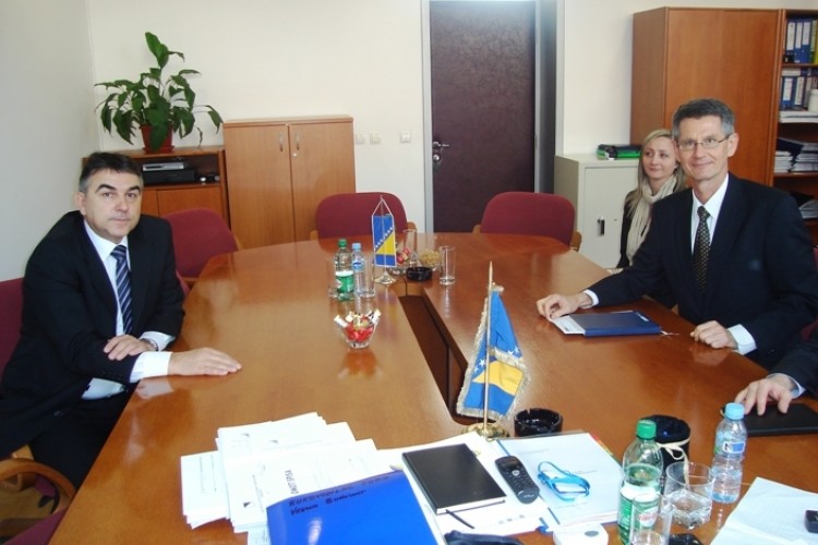CHIEF PROSECUTOR MET WITH THE HEAD OF THE OSCE MISSION TO BOSNIA AND HERZEGOVINA