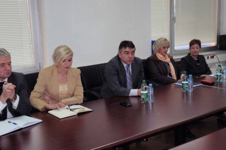 CHIEF PROSECUTOR OF THE PROSECUTOR’S OFFICE OF BIH MET WITH THE DELEGATION OF THE MINISTRY OF SECURITY OF BIH