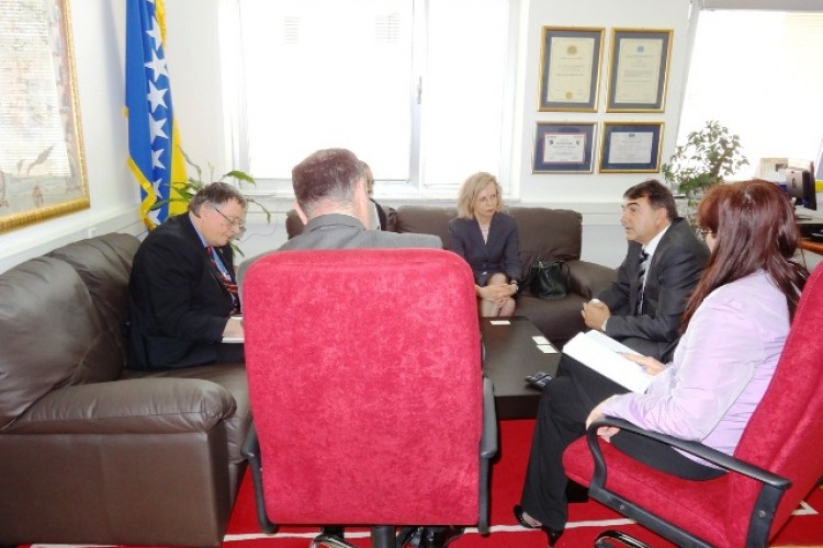 CHIEF PROSECUTOR OF POBIH RECEIVED THE AMBASSADOR OF THE FEDERAL REPUBLIC OF GERMANY TO BIH