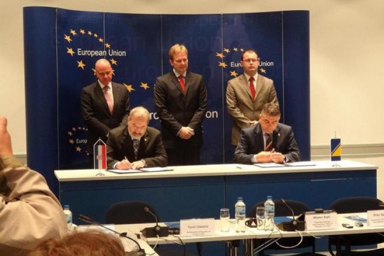 PROTOCOL ON COOPERATION OF BIH AND CROATIA IN PROSECUTION OF WAR CRIMES PERPETRATORS SIGNED