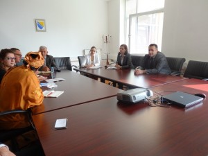 REPRESENTATIVES OF THE PROSECUTOR'S OFFICE OF BOSNIA AND HERZEGOVINA MET WITH THE REPRESENTATIVES OF THE UN