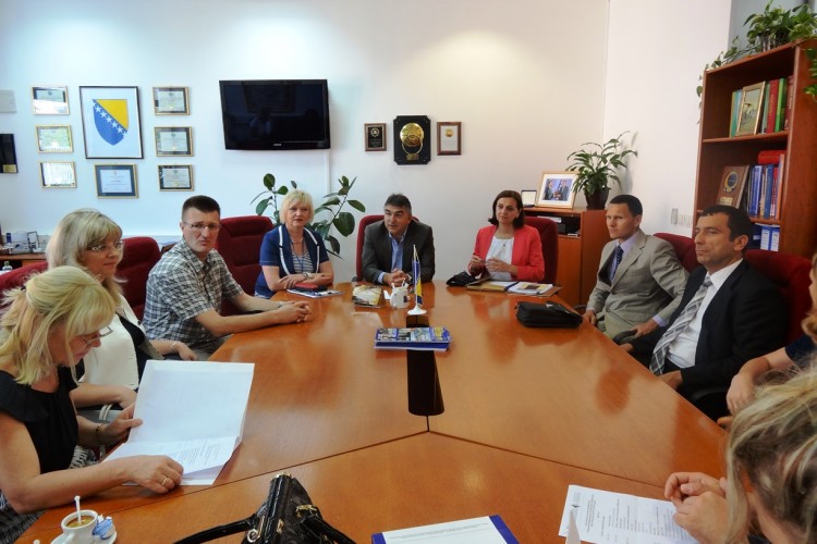 CHIEF PROSECUTOR AND OFFICIALS OF THE PROSECUTOR’S OFFICE OF BIH MET WITH THE DELEGATION OF THE STATE PROSECUTORIAL COUNCIL OF THE REPUBLIC OF SERBIA