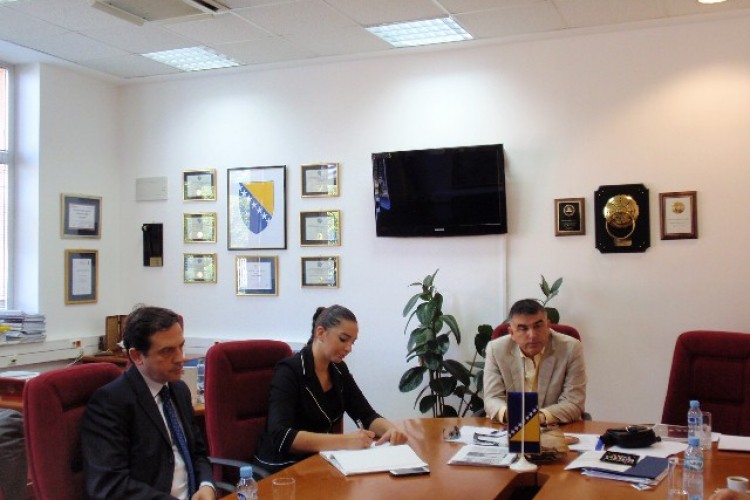 CHIEF PROSECUTOR MET WITH THE DEPUTY AMBASSADOR OF THE REPUBLIC OF ITALY TO BOSNIA AND HERZEGOVINA  