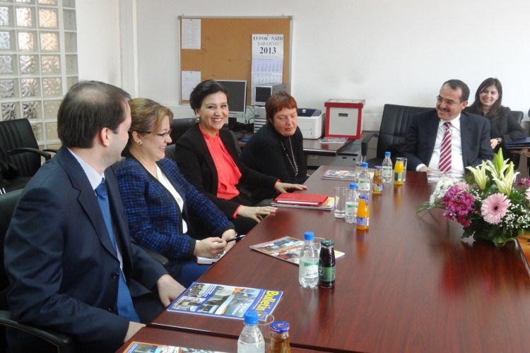 CHIEF PROSECUTOR OF THE PROSECUTOR’S OFFICE OF BIH AND PRESIDENT OF THE COURT OF BIH MET WITH THE DELEGATION OF JUDICIAL INSTITUTIONS OF THE REPUBLIC OF TURKEY