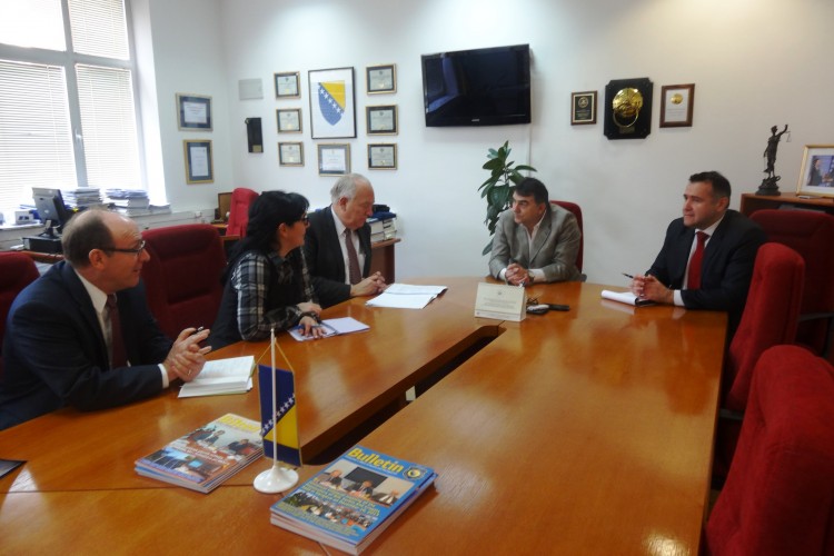 CHIEF PROSECUTOR OF THE PROSECUTOR’S OFFICE BIH MET WITH THE U.S.  AMBASSADOR-AT-LARGE FOR WAR CRIMES ISSUES