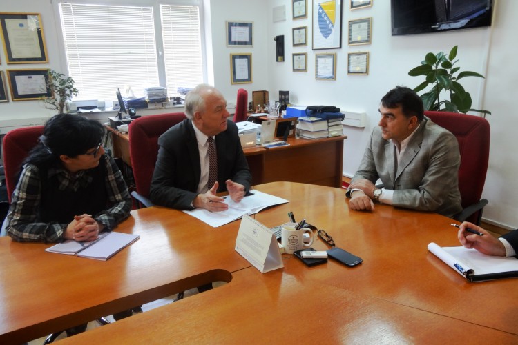 CHIEF PROSECUTOR OF THE PROSECUTOR’S OFFICE BIH MET WITH THE U.S.  AMBASSADOR-AT-LARGE FOR WAR CRIMES ISSUES