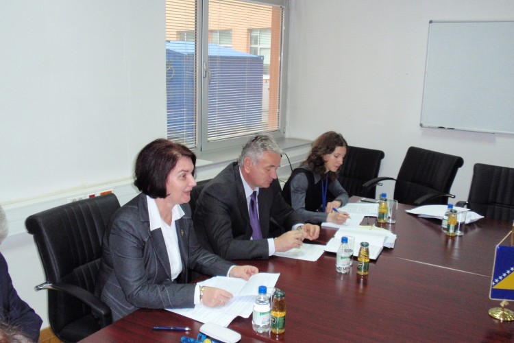 OFFICIALS OF THE PROSECUTOR'S OFFICE OF BIH MET WITH MR. SERGE BRAMMERTZ, CHIEF PROSECUTOR OF THE ICTY'S OTP 