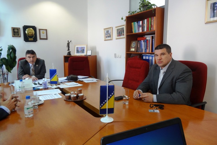 CHIEF PROSECUTOR MET WITH THE DIRECTOR OF THE BORDER POLICE OF BOSNIA AND HERZEGOVINA