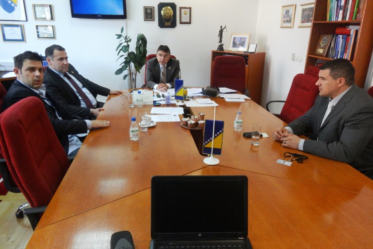CHIEF PROSECUTOR MET WITH THE DIRECTOR OF THE BORDER POLICE OF BOSNIA AND HERZEGOVINA