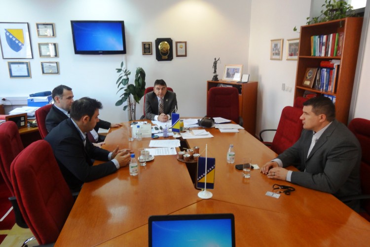 CHIEF PROSECUTOR MET WITH THE DIRECTOR OF THE BORDER POLICE OF BOSNIA AND HERZEGOVINA