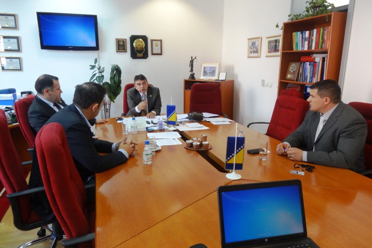 CHIEF PROSECUTOR MET WITH THE DIRECTOR OF THE BORDER POLICE OF BOSNIA AND HERZEGOVINA