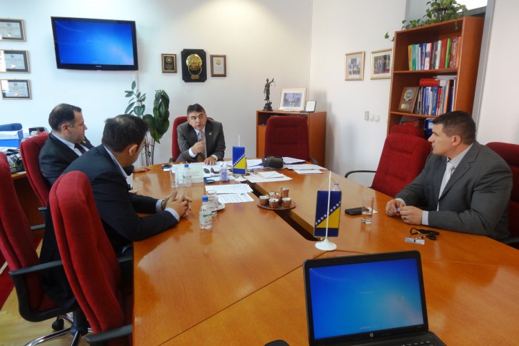 CHIEF PROSECUTOR MET WITH THE DIRECTOR OF THE BORDER POLICE OF BOSNIA AND HERZEGOVINA 