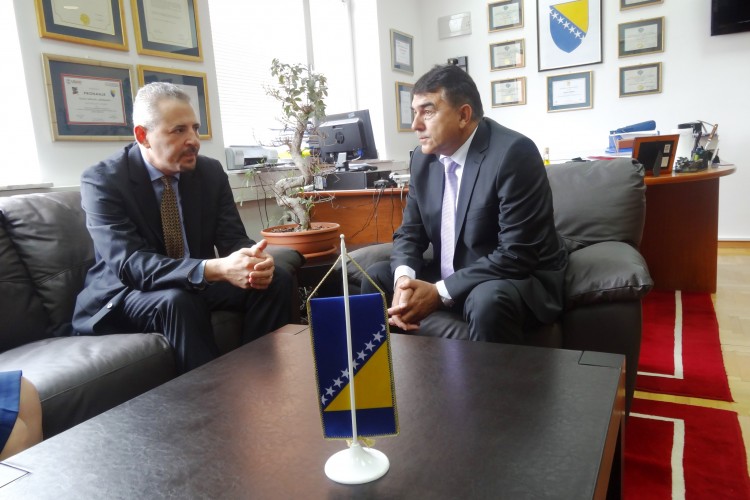 CHIEF PROSECUTOR MET WITH THE DIRECTOR OF THE USAID MISSION TO BIH. STRENGTHENING OF CAPACITIES TO FIGHT CORRUPTION DISCUSSED AT THE MEETING