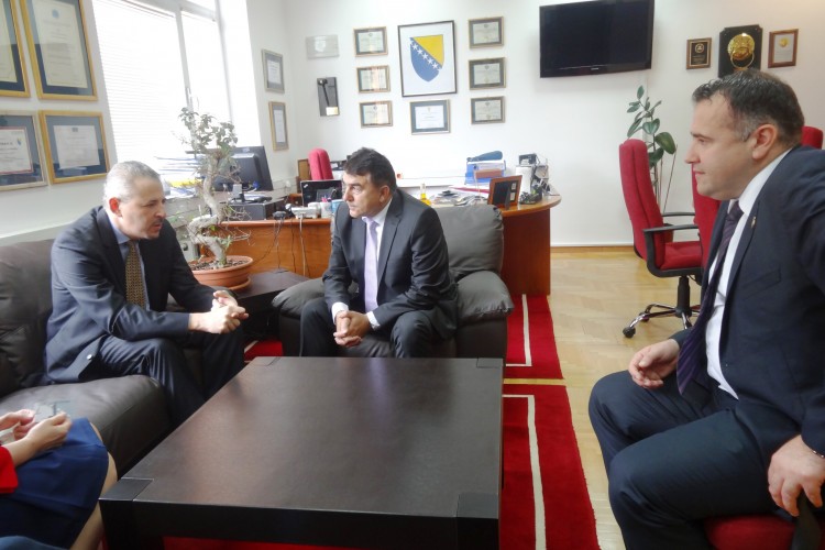 CHIEF PROSECUTOR MET WITH THE DIRECTOR OF THE USAID MISSION TO BIH. STRENGTHENING OF CAPACITIES TO FIGHT CORRUPTION DISCUSSED AT THE MEETING