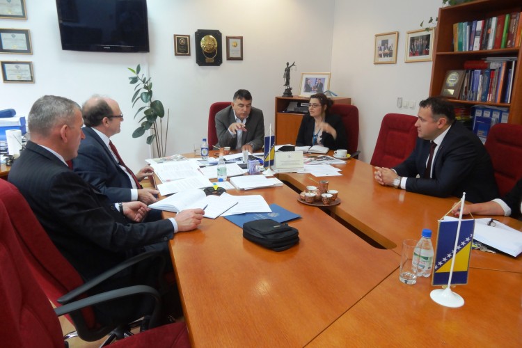 CHIEF PROSECUTOR MET WITH REPRESENTATIVES OF THE U.S. EMBASSY IN BIH TO DISCUSS  URGENT ACTIVITIES NEEDED IN THE FIGHT AGAINST HUMAN TRAFFICKING