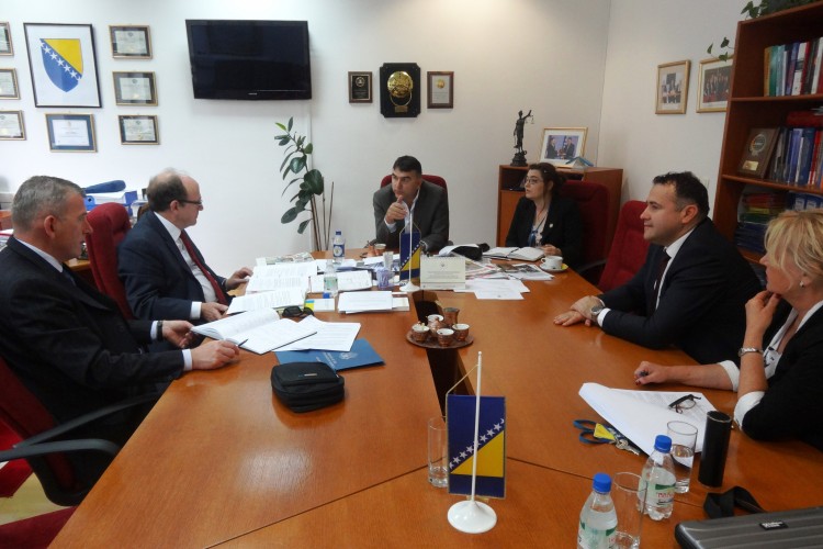 CHIEF PROSECUTOR MET WITH REPRESENTATIVES OF THE U.S. EMBASSY IN BIH TO DISCUSS  URGENT ACTIVITIES NEEDED IN THE FIGHT AGAINST HUMAN TRAFFICKING