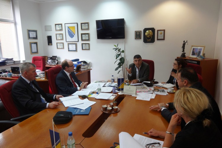 CHIEF PROSECUTOR MET WITH REPRESENTATIVES OF THE U.S. EMBASSY IN BIH TO DISCUSS  URGENT ACTIVITIES NEEDED IN THE FIGHT AGAINST HUMAN TRAFFICKING 