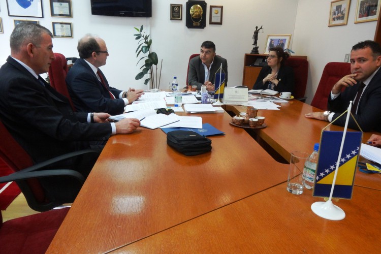 CHIEF PROSECUTOR MET WITH REPRESENTATIVES OF THE U.S. EMBASSY IN BIH TO DISCUSS  URGENT ACTIVITIES NEEDED IN THE FIGHT AGAINST HUMAN TRAFFICKING 