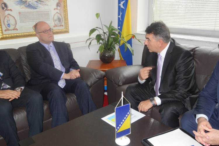 CHIEF PROSECUTOR GORAN SALIHOVIĆ MET WITH THE CHIEF OF OSCE MISSION TO BIH 