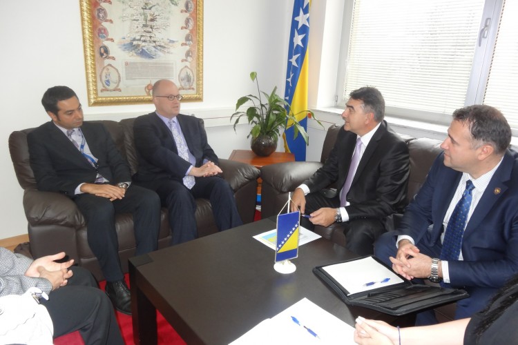 CHIEF PROSECUTOR GORAN SALIHOVIĆ MET WITH THE CHIEF OF OSCE MISSION TO BIH 