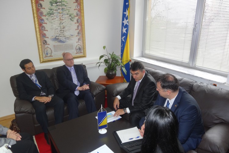 CHIEF PROSECUTOR GORAN SALIHOVIĆ MET WITH THE CHIEF OF OSCE MISSION TO BIH 