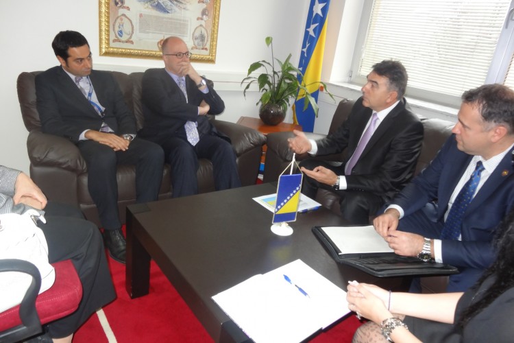 CHIEF PROSECUTOR GORAN SALIHOVIĆ MET WITH THE CHIEF OF OSCE MISSION TO BIH 