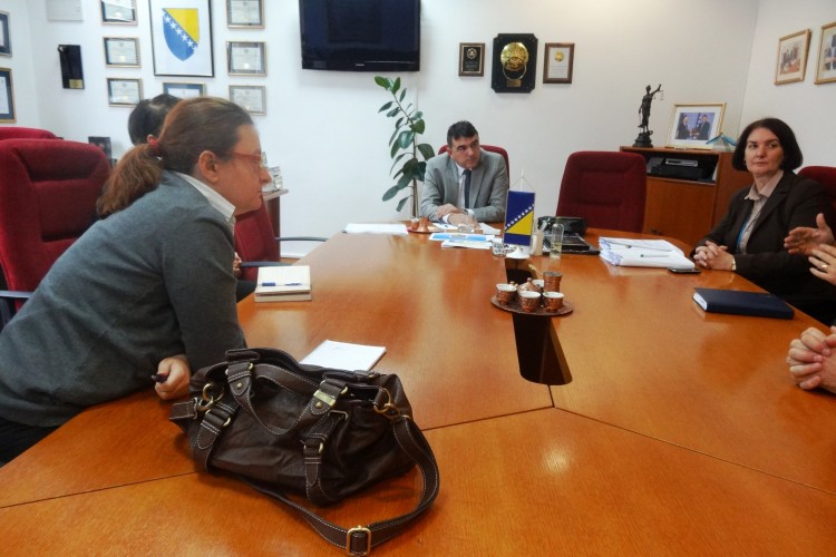 CHIEF PROSECUTOR MET WITH REPRESENTATIVES OF THE ICMP IN BIH. UPCOMING ACTIVITIES ON LOCATING AND EXHUMING MASS GRAVES WERE DISCUSSED