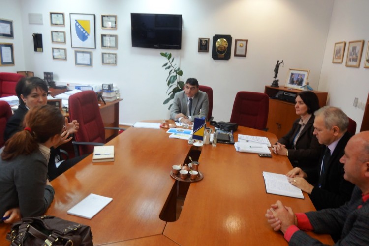 CHIEF PROSECUTOR MET WITH REPRESENTATIVES OF THE ICMP IN BIH. UPCOMING ACTIVITIES ON LOCATING AND EXHUMING MASS GRAVES WERE DISCUSSED