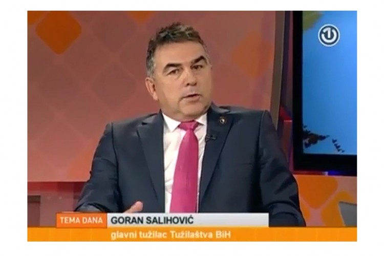 Chief Prosecutor Goran Salihović participated in a BHT 1 show discussing current and most important topics pertaining to judiciary and Structural Dialogue.HJPC President Milan Tegeltija and Judge of BiH Court Branko Perić also participated in that show