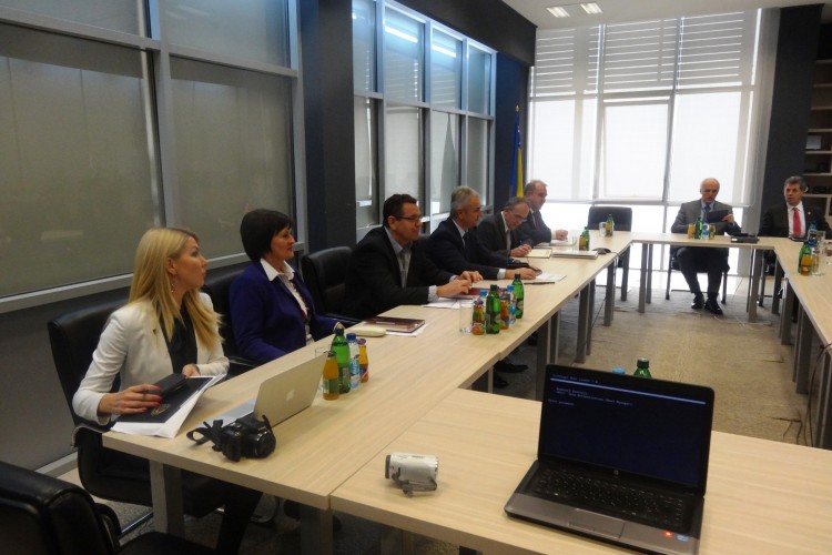 CHIEF PROSECUTOR SALIHOVIĆ AND OFFICIALS OF THE BIH PROSECUTOR’S OFFICE VISITED SIPA AND MET WITH THE DIRECTOR OF SIPA AND HIS CLOSEST ASSOCIATES