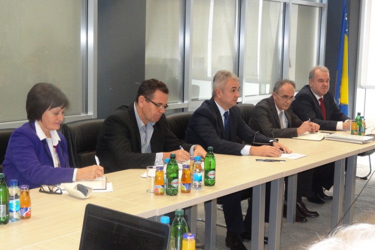 CHIEF PROSECUTOR SALIHOVIĆ AND OFFICIALS OF THE BIH PROSECUTOR’S OFFICE VISITED SIPA AND MET WITH THE DIRECTOR OF SIPA AND HIS CLOSEST ASSOCIATES