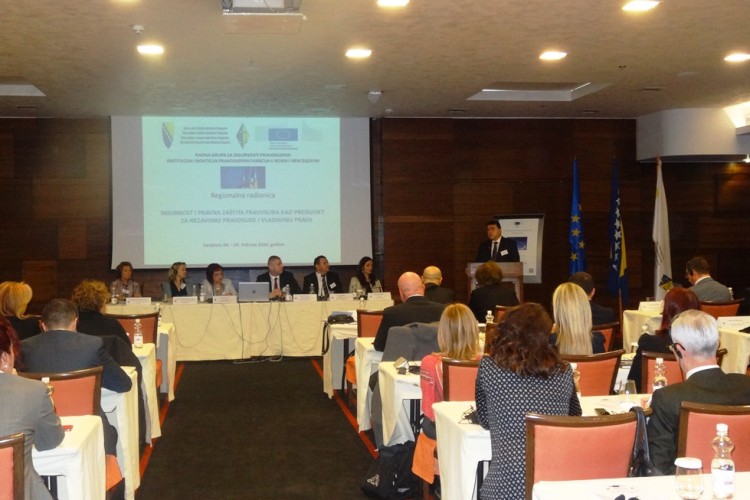 GLAVNI TUŽITELJ SUDJELOVAO NA KONFERENCIJI O JAČANJU MJERA SIGURNOSTI NOSITELJA PRAVOSUDNIH FUNKCIJA