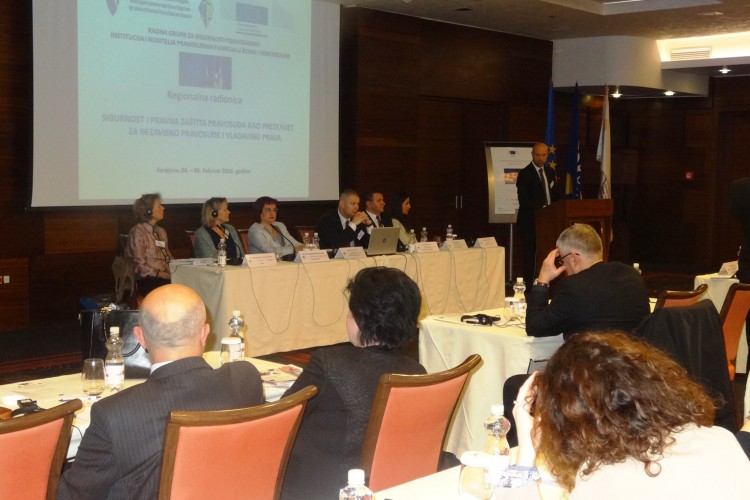 GLAVNI TUŽITELJ SUDJELOVAO NA KONFERENCIJI O JAČANJU MJERA SIGURNOSTI NOSITELJA PRAVOSUDNIH FUNKCIJA