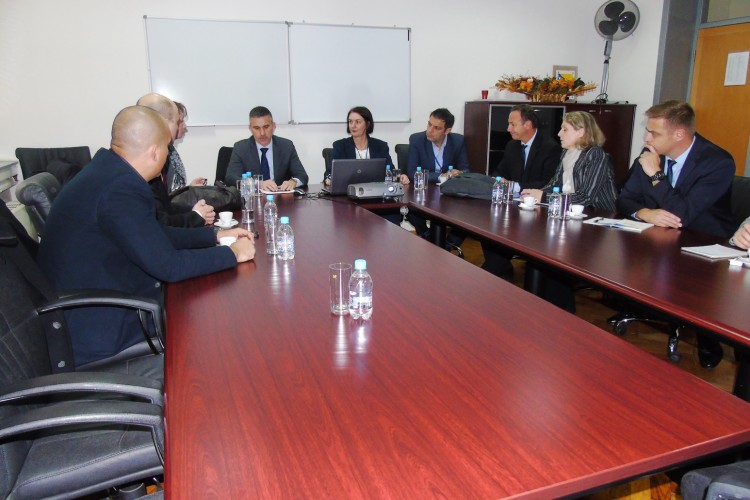 JOINT COOPERATION IN THE FIGHT AGAINST TERRORISM, ARMS SMUGGLING AND OTHER CRIMES DISCUSSED AT THE MEETING OF THE ACTING CHIEF PROSECUTOR AND THE DELEGATION OF SECURITY AGENCIES OF THE REPUBLIC OF FRANCE