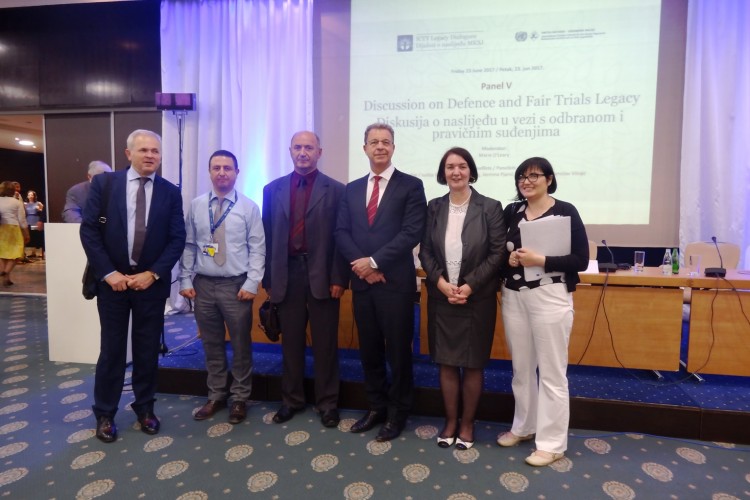 ACTING CHIEF PROSECUTOR GORDANA TADIĆ SPOKE AT THE -ICTY LEGACY DIALOGUES CONFERENCE-ABOUT THE CHALLENGES OF PROSECUTION IN INVESTIGATIONS AND STRESSED THE IMPORTANCE OF PROSECUTION OF WAR CRIMES OF SEXUAL VIOLENCE BY BOTH THE ICTY AND THE BIH JUDICIARY 