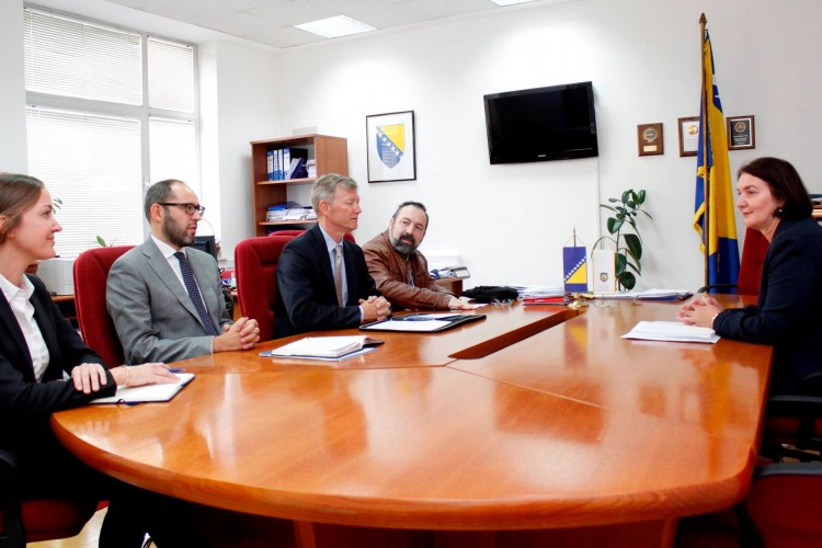 V.D. GLAVNOG TUŽITELJA TUŽITELJSTVA BiH SASTALA SE SA NOVOIMENOVANIM ŠEFOM MISIJE OESS-a U BiH