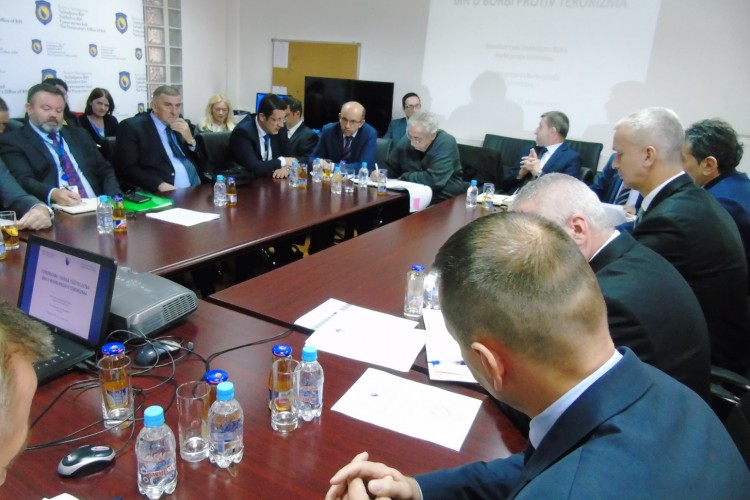 ODRŽAN SASTANAK DRŽAVNE UDARNE GRUPE ZA BORBU PROTIV TERORIZMA