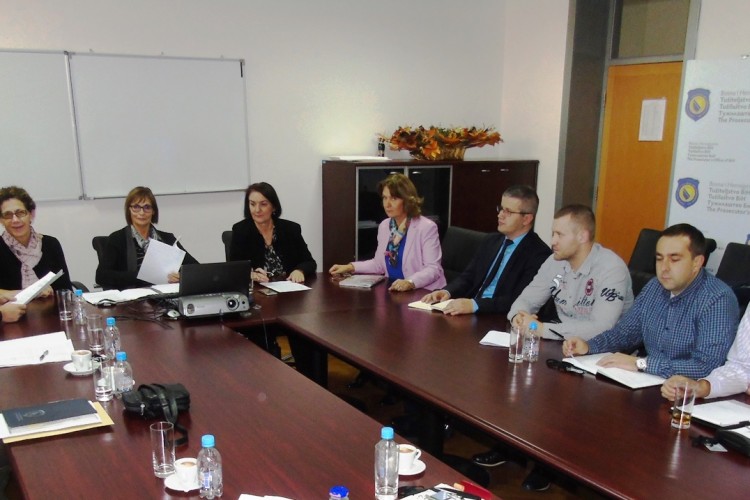 SASTANAK UDARNE GRUPE ZA BORBU PROTIV TRGOVINE LJUDIMA I ILEGALNIH MIGRACIJA ODRŽAN U TUŽILAŠTVU BiH