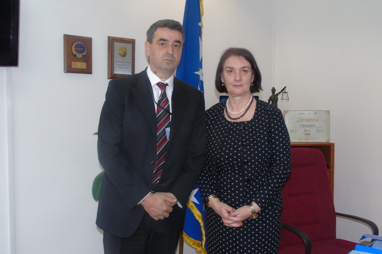 PROSECUTORS OF THE PROSECUTOR’S OFFICE OF BIH MET WITH THE NEW MEMBER OF THE COLLEGIUM OF DIRECTORS OF THE BIH MISSING PERSONS INSTITUTE