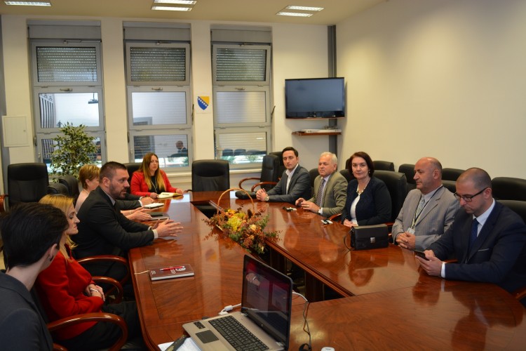 ПРЕДСТАВНИЦИ ТУЖИЛАШТВА БиХ ПОСЈЕТИЛИ АГЕНЦИЈУ ЗА ФОРЕНЗИЧКА ИСПИТИВАЊА И ВЈЕШТАЧЕЊА