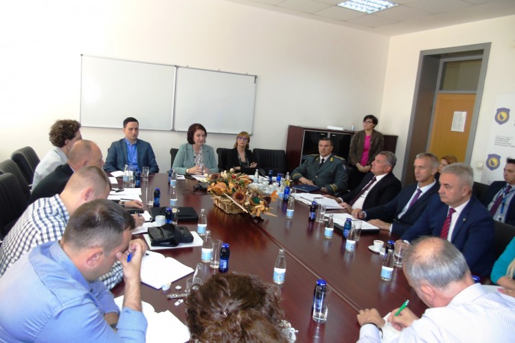 ОДРЖАН ВАНРЕДНИ САСТАНАК УДАРНЕ ГРУПЕ ЗА БОРБУ ПРОТИВ ТРГОВИНЕ ЉУДИМА И ИЛЕГАЛНИХ МИГРАЦИЈА У БиХ