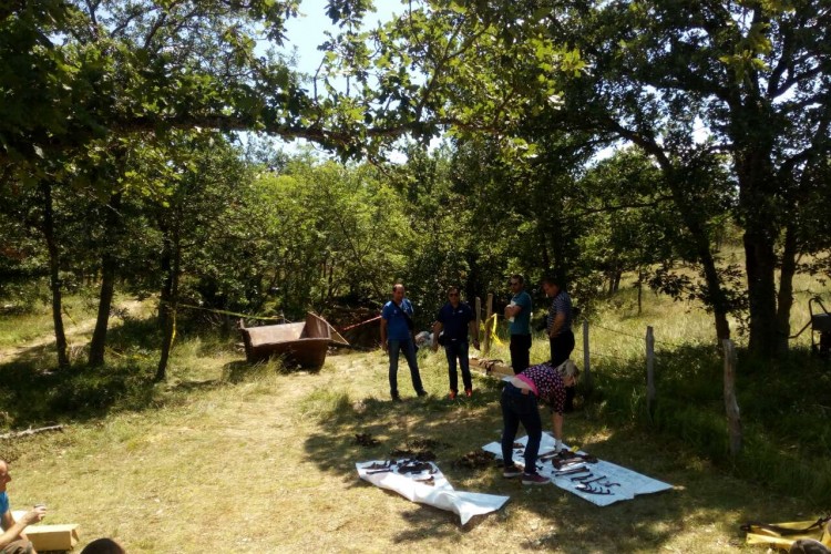 MORTAL REMAINS FOUND IN GOLUBNJAČA PIT. DIGGINGS RESUME