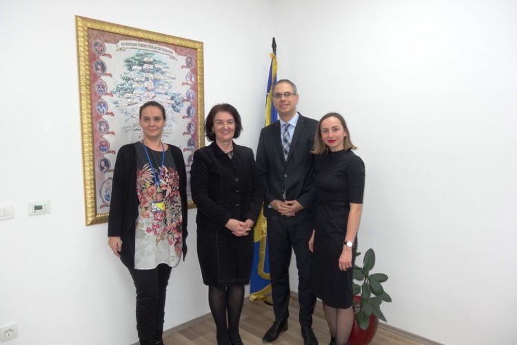 CHIEF PROSECUTOR OF BiH PROSECUTOR’S OFFICE MEETS WITH HEAD OF OFFICE OF COUNCIL OF EUROPE TO BIH