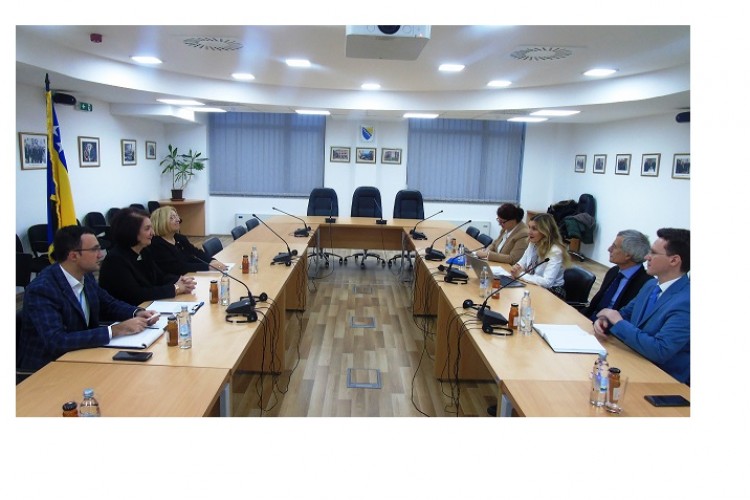 ГЛАВНА ТУЖИТЕЉКА, ТУЖИОЦИ И СТРУЧНО ОСОБЉЕ ПОСЕБНОГ ОДЈЕЛА ЗА ОРГАНИЗОВАНИ КРИМИНАЛ, ПРИВРЕДНИ КРИМИНАЛ И КОРУПЦИЈУ ТУЖИЛАШТВА БиХ САСТАЛИ СУ СЕ СА ЗВАНИЧНИЦИМА ПРОЈЕКТА EU4JUSTICE