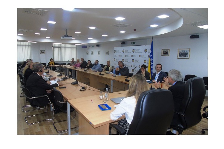 ГЛАВНА ТУЖИТЕЉКА, ТУЖИОЦИ И СТРУЧНО ОСОБЉЕ ПОСЕБНОГ ОДЈЕЛА ЗА ОРГАНИЗОВАНИ КРИМИНАЛ, ПРИВРЕДНИ КРИМИНАЛ И КОРУПЦИЈУ ТУЖИЛАШТВА БиХ САСТАЛИ СУ СЕ СА ЗВАНИЧНИЦИМА ПРОЈЕКТА EU4JUSTICE